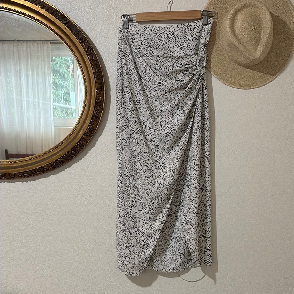 Elegant Black and White Women's Skirt